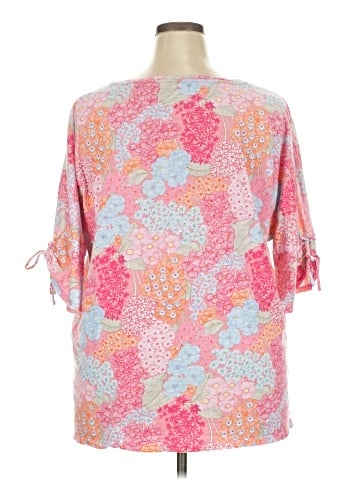 Talbots Outlet 3/4 Sleeve Blouse (view 2)