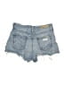 GRLFRND 100% Cotton Blue Denim Shorts Size 27 waist - photo 2