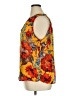 dalia Yellow Sleeveless Blouse Size XL - photo 5