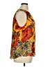 dalia Yellow Sleeveless Blouse Size XL - photo 4