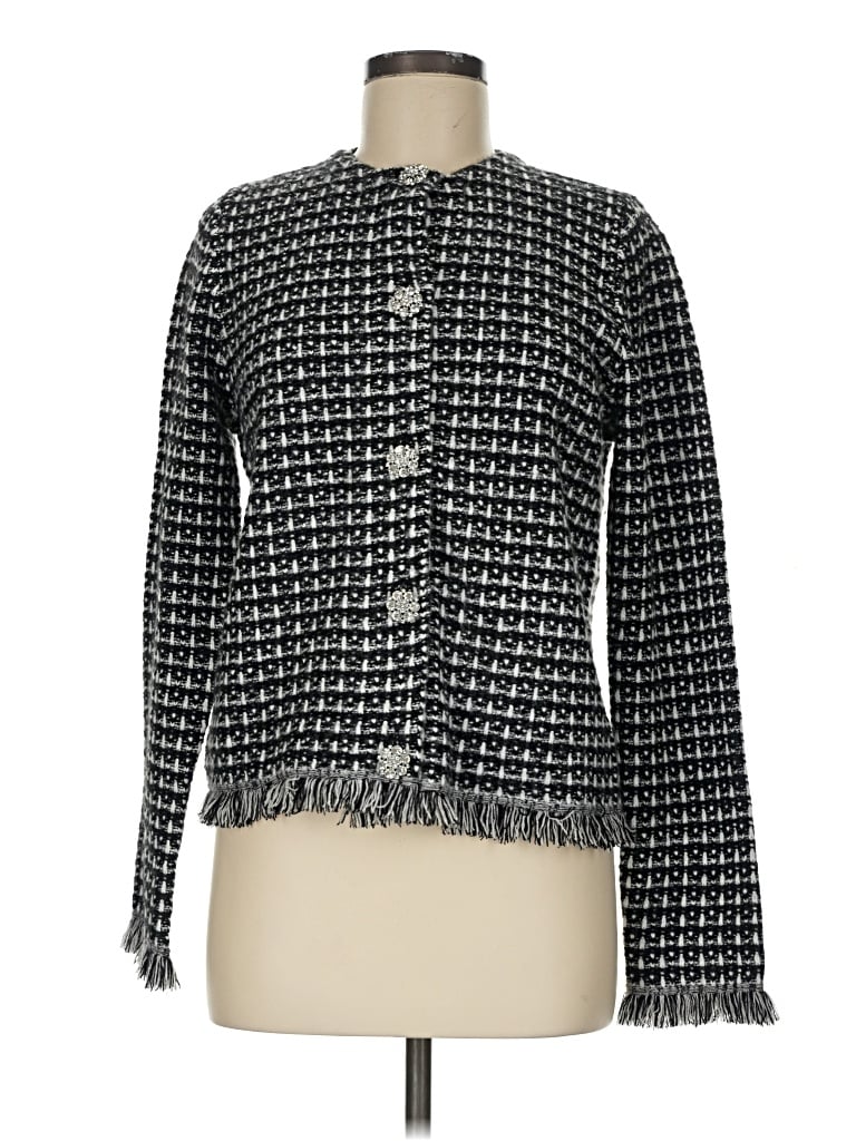 Pre-owned Ann Taylor Blazer Jacket In Black