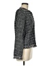 Ann Taylor Houndstooth Gray Black Blazer Size M - photo 4