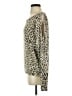Chaser Animal Print Tan Pullover Sweater Size S - photo 5
