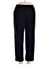 Laura Scott Solid Black Track Pants Size 16 - photo 1