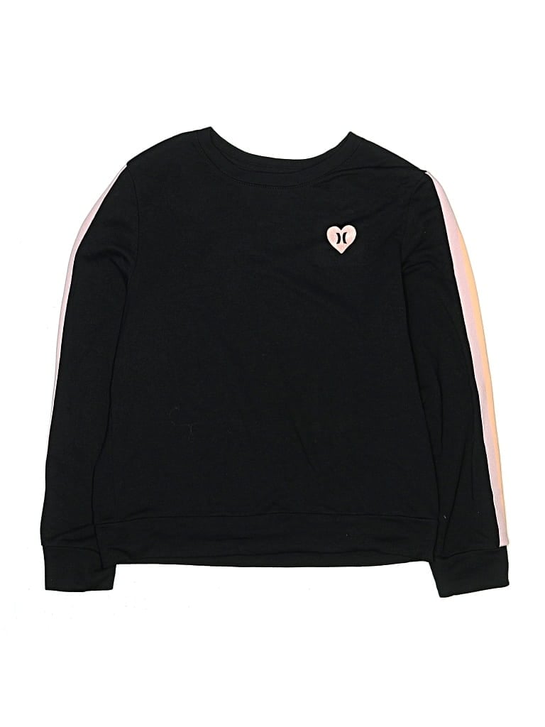 Pre-owned Hurley Kids' Sweatshirt In Black