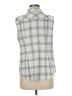 Roz & Ali Silver Sleeveless Blouse Size M - photo 2
