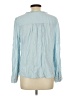 wonderly Blue Long Sleeve Blouse Size L - photo 2
