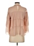 Aqua 100% Polyester Pink 3/4 Sleeve Blouse Size XS - photo 2