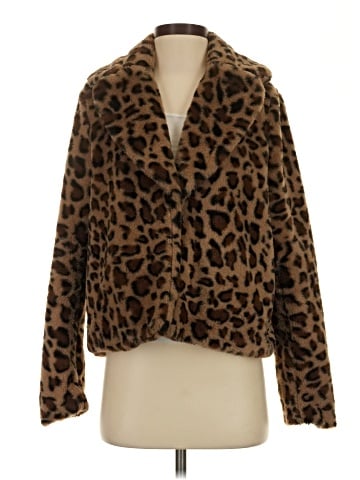 Just Fab Faux Fur Jacket (view 1)