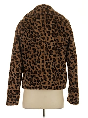 Just Fab Faux Fur Jacket (view 2)
