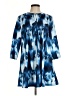 Reborn Tie-dye Blue Casual Dress Size M - photo 1