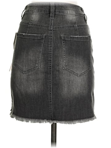 Tinseltown Denim Skirt (view 2)