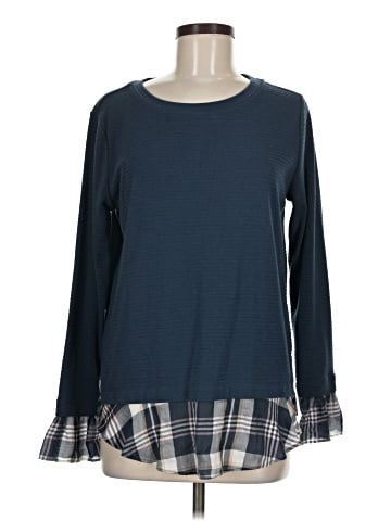 Ann Taylor LOFT Long Sleeve T-Shirt (view 1)