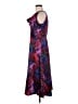 Talbots 100% Polyester Paisley Purple Cocktail Dress Size 6 - photo 5