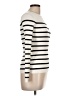 Zesica Stripes Ivory Turtleneck Sweater Size S - photo 4