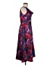 Talbots 100% Polyester Paisley Purple Cocktail Dress Size 6 - photo 4