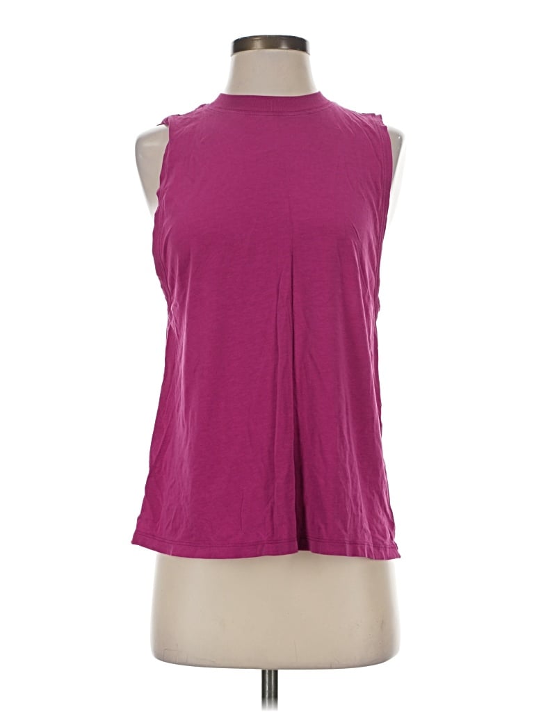 Pre-owned Lululemon Athletica Sleeveless T-shirt In Purple