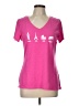 District. Pink Short Sleeve T-Shirt Size L - photo 1