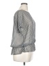 Joe Fresh Silver Short Sleeve Blouse Size XL - photo 4