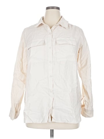 Max Studio Long Sleeve Button-Down Shirt (view 1)