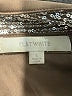 Flat White Metallic Silver Long Sleeve Blouse Size L - photo 7
