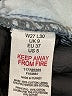 Topshop 100% Cotton Blue Jeans Size 27 waist - photo 9