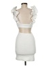 Zara White Cocktail Dress Size M - photo 2