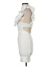 Zara White Cocktail Dress Size M - photo 5