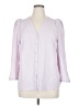 1.State 100% Polyester Purple 3/4 Sleeve Blouse Size XL - photo 1