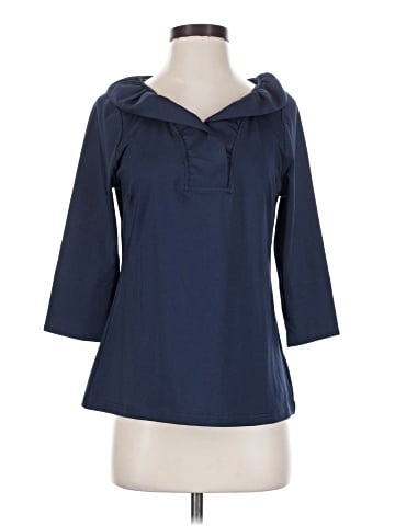 Gretchen Scott Designs 3/4 Sleeve Blouse (view 1)