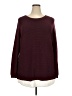 Hilary Radley Burgundy Pullover Sweater Size XXL - photo 1