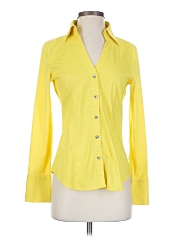 Express Design Studio Long Sleeve Blouse (view 1)