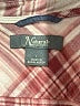 Natural Reflections 100% Cotton Plaid Pink Long Sleeve Button-Down Shirt Size L - photo 7