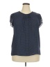 Fun2Fun Blue Short Sleeve Blouse Size XXL - photo 1