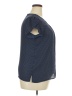Fun2Fun Blue Short Sleeve Blouse Size XXL - photo 4