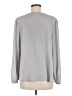 Violet & Claire 100% Polyester Gray Long Sleeve Blouse Size M - photo 2