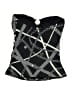 MICHAEL Michael Kors Graphic Black Swimsuit Top Size S - photo 2