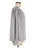 Violet & Claire 100% Polyester Gray Long Sleeve Blouse Size M - photo 4
