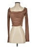 Unbranded Brown Long Sleeve Top Size XS (estimated) - photo 1