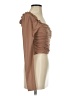 Unbranded Brown Long Sleeve Top Size XS (estimated) - photo 4