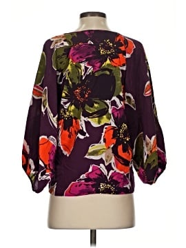 Trina Turk 3/4 Sleeve Silk Top (view 2)