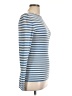 Michael Kors 100% Cashmere Stripes Blue Cashmere Pullover Sweater Size L - photo 4