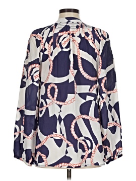 Lilly Pulitzer Long Sleeve Silk Top (view 2)