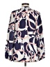 Lilly Pulitzer 100% Silk Blue Long Sleeve Silk Top Size M - photo 2