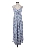 Final Touch 100% Rayon Paisley Blue Casual Dress Size S - photo 1
