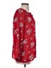 Gibson 100% Polyester Red Long Sleeve Blouse Size S - photo 4