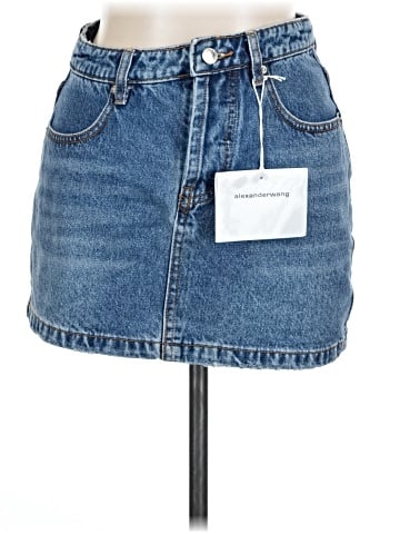 Alexander Wang Denim Skirt (view 1)