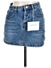 Alexander Wang 100% Cotton Blue Denim Skirt Size L - photo 1