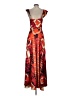 Marciano 100% Polyester Print Red Cocktail Dress Size 4 - photo 2