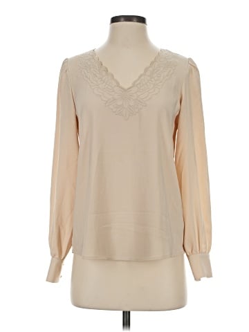 Maison d' Amelie Long Sleeve Blouse (view 1)